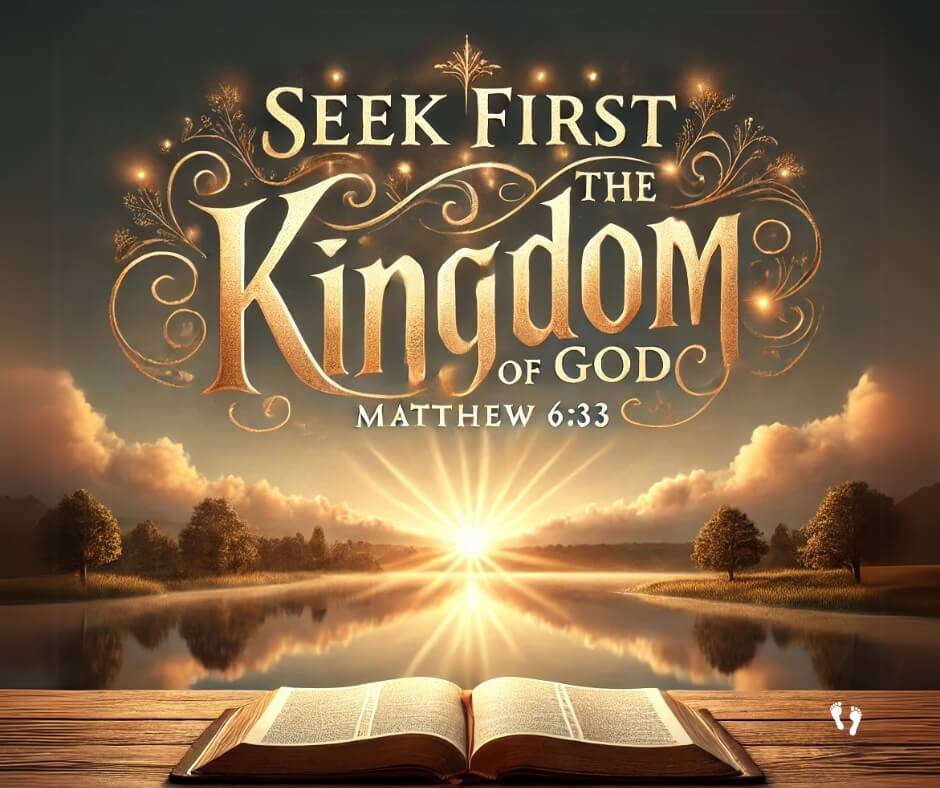 Seek First the Kingdom of God - Steps Towards Eternity Daily Devotional 9