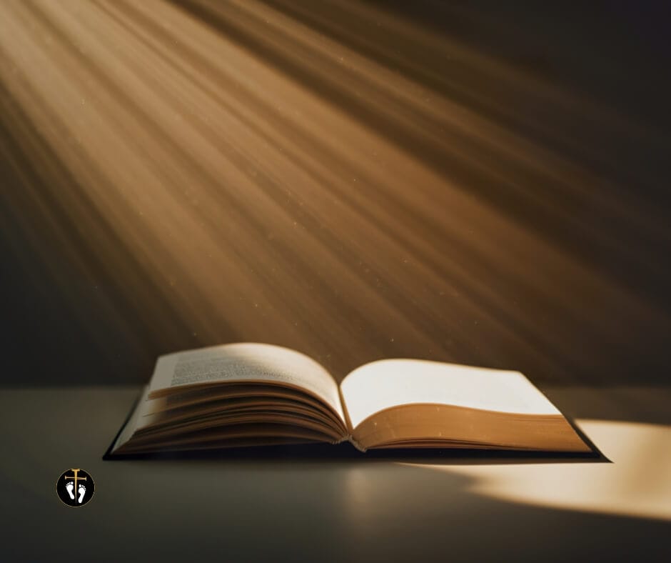 Open Bible illuminated by light representing Scripture study and the “How Well Do You Know the Bible” quiz on Pathway365