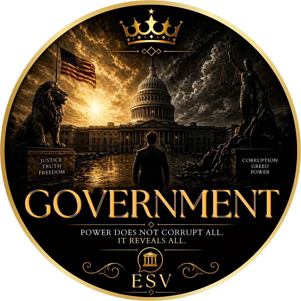 Government building with symbols of justice and power representing Bible verses about government ESV and accountability to God