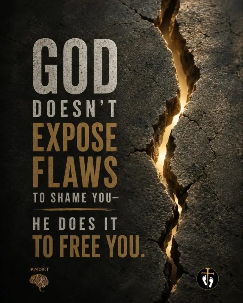 Mindset #71 — God Doesn’t Expose Flaws To Shame You. He Does It To Free You. (1 Timothy 1:15) 1